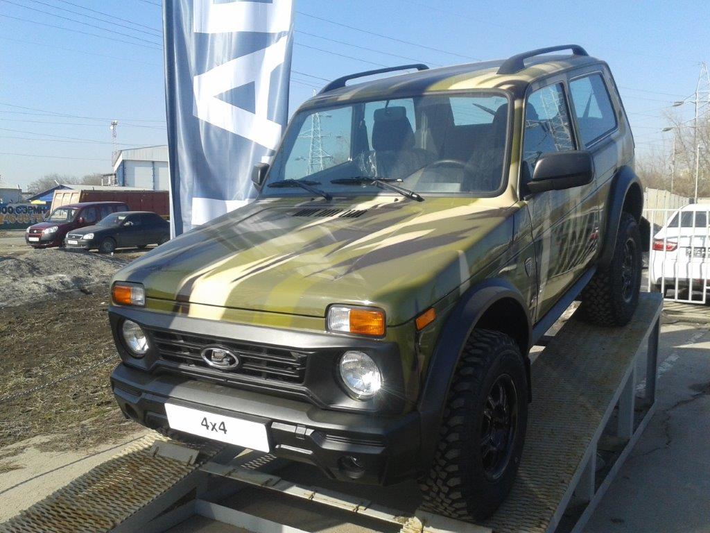 LADA 4х4: камуфляжных внедорожников станет больше