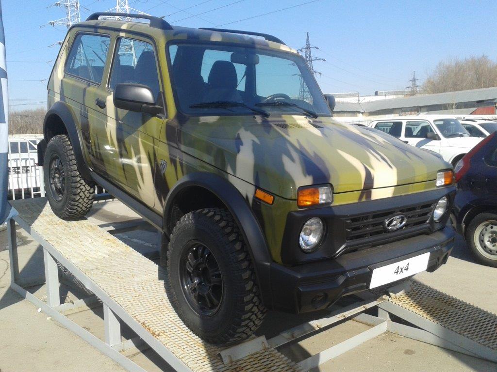 LADA 4х4: камуфляжных внедорожников станет больше