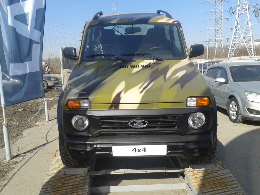 LADA 4х4: камуфляжных внедорожников станет больше