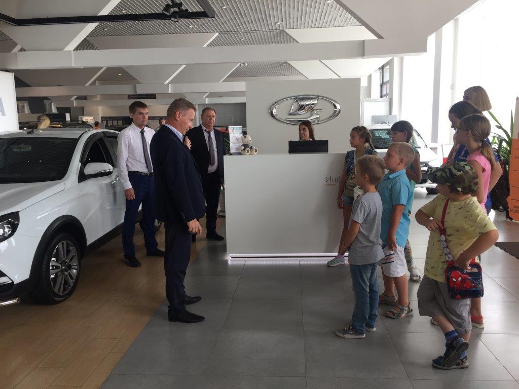 Кидспейс в гостях у LADA! «Автоцентр на Заводском» принимает дорогих гостей!