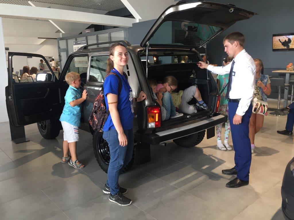 Кидспейс в гостях у LADA! «Автоцентр на Заводском» принимает дорогих гостей!