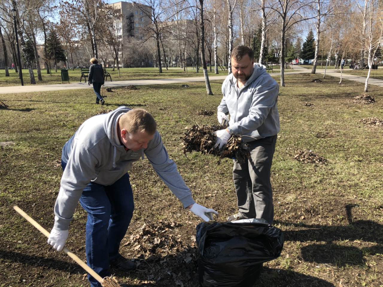 Мы на субботнике!